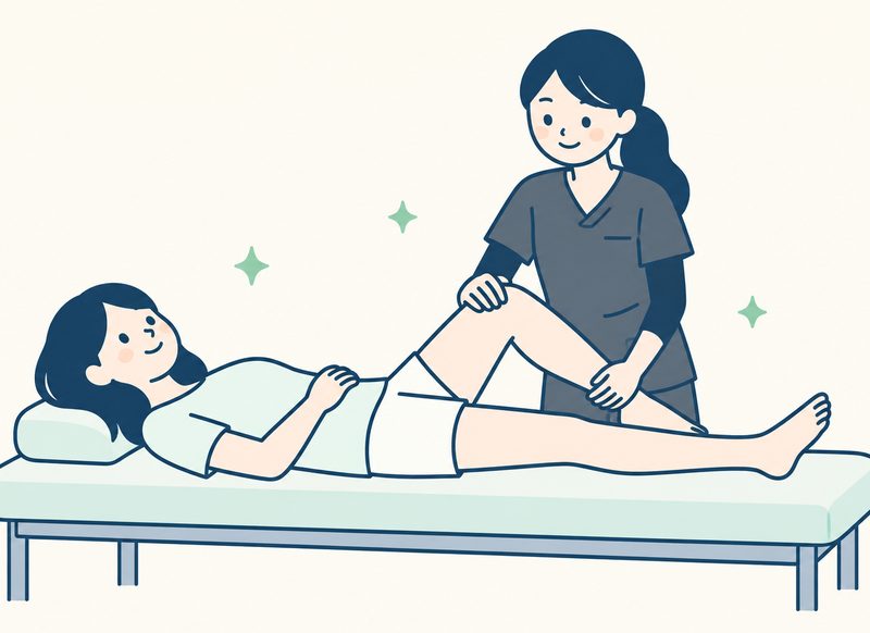 脚のラインを美しく整える