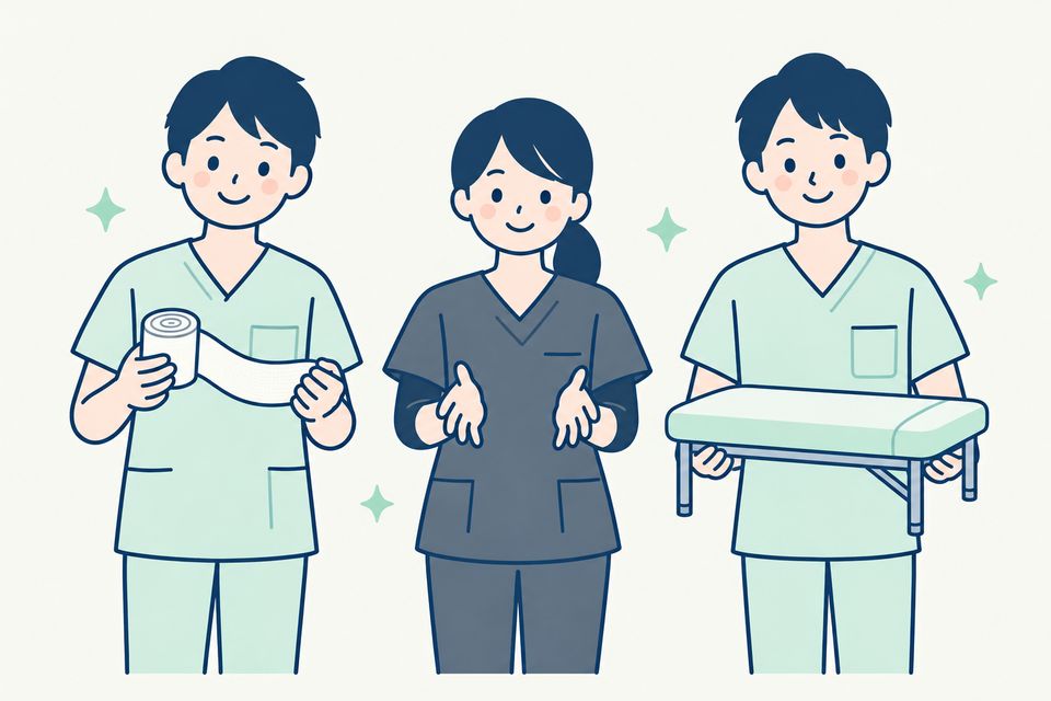 接骨院・整骨院・整体の違いとは?資格・保険適用で解説